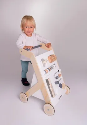 Immagine prodotto di SpieMaus, girello in legno per bambini e giochi
