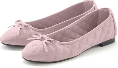 Produktbild von LASCANA Ballerina Slipper, Schlüpfschuh, Freizeitschuh, Slip-On-Sneaker, rose Größe 37