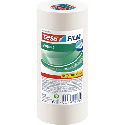 Produktbild von TESA 57333-00000-03, 33 m, Durchscheinend, Polypropylen, 19 mm