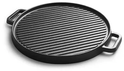 Productafbeelding van Gietijzeren Grillplaat met Handvat voor BBQ