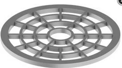 Produktbild von TECE M100 Haarsieb für Duschrinnen