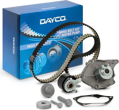 Produktbild von DAYCO KTBWP5320 Zahnriemensatz + Wasserpumpe für NISSAN Qashqai / Qashqai +2 I (J10, NJ10) für RENAULT Clio III Schrägheck (BR0/1, CR0/1) TWINGO II