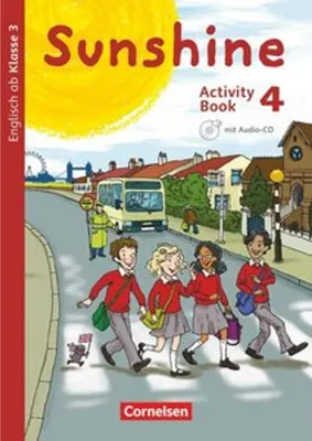 Immagine prodotto di Sunshine 4. Schuljahr. Activity Book mit Audio-CD und Minibildkarten und Faltbox