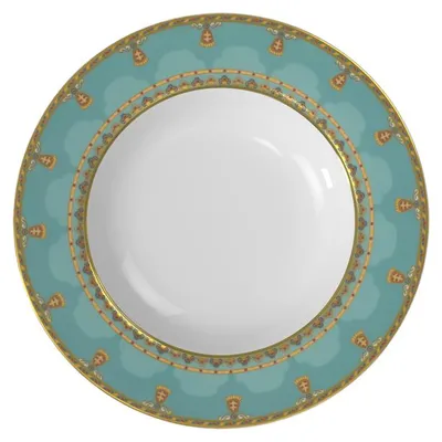 Image de Villeroy & Boch Signature Samarkand Aquamarin Suppenteller-Set 4-teilig