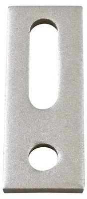 Produktbild von Photovoltaik-Adapterplatte aus Edelstahl 80 x 30 x 5 mm für Stockschrauben M10, Solarpanel Befestigung, Photovoltaik Solar-Befestigung, Solarmodul Solarenergie PV Anlage
