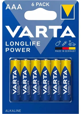 Image de Boite20 Blist X6.longlifepower.lr03/aaa. - Varta