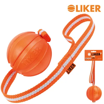 Obrázok produktu pre Lopta s povrazom pre veľkých psov Liker Line 9 Waudog