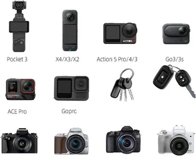 Produktbild von INF Anti-Lost Handschlaufe für DJI OSMO Pocket 3 Schwarz