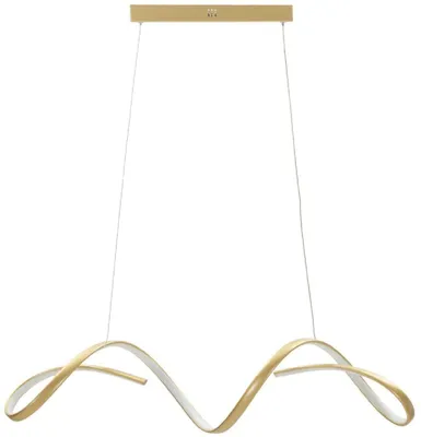 Produktbild von Mauro Ferretti LED Deckenleuchte UTER Gold 80x20x120 cm