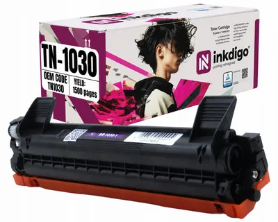 Produktbild von Inkdigo Toner TN1030 für Brother DCP-1510, DCP-1510E, DCP-1512, DCP-1512A – Schwarz, 1500 Seiten,, KI-generiertes Bild