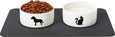 Produktbild von PARENCE Napfmatte für Hund und Katze, 30x40 cm, wasserdicht, leicht zu reinigen