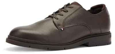 Zdjęcie produktu dla Buty Derby męskie Tommy Hilfiger, elastyczna skóra naturalna, brązowy kolor (Coco)