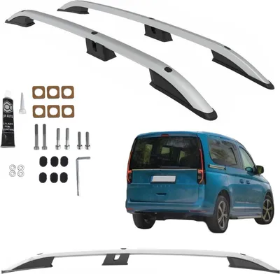 Obrázek produktu pro CAN Hliníkové střešní nosiče VW/Ford 2020, stříbrné