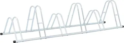 Image de vidaXL Support à vélos pour 6 vélos Posé au sol Acier galvanisé