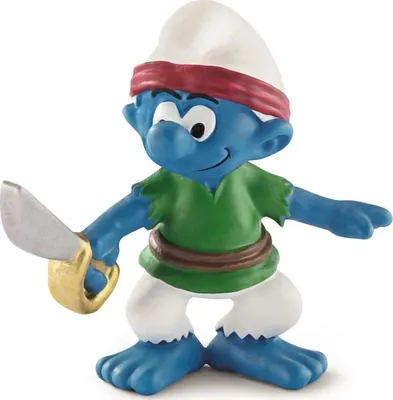 Produktbild von schleich Schlümpfe Seeräuber Schlumpf, 3 Jahr(e), Blau, Grün, Weiß, 1 Stück(e)