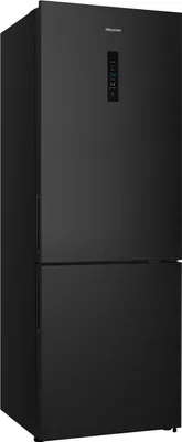 Produktbild von Hisense RB645N4BFE Kühl- und Gefrierkombination Freistehend 495 l E Schwarz