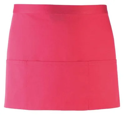 Image de Premier - Tablier à taille « Colours Collection » LT2679 (33 cm x 60 cm) (rose vif)