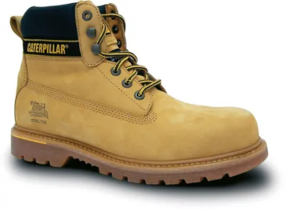 Produktbild von Caterpillar Holton Honig Arbeitsschuhe Sicherheitsstiefel Stahlkappe S3 Gr. 41
