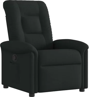Produktbild von vidaXL Relaxsessel Schwarz Stoff