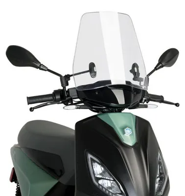 Produktbild von PUIG 21188W Rollerscheibe Urban passend fuer PIAGGIO 1 Transparent