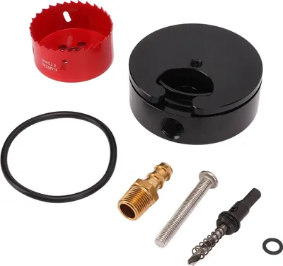 Immagine prodotto di Set di vaschette del serbatoio del carburante, in lega di alluminio, vaschetta del sistema diesel, ricambio per Cummins PowerStroke Duramax