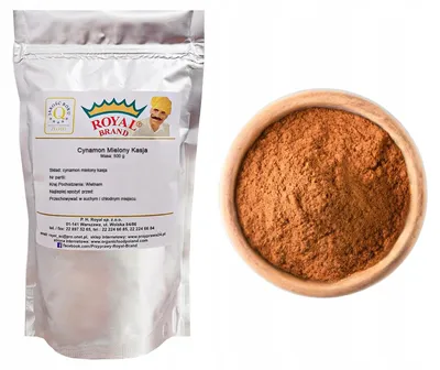 Obrázok produktu pre Prírodná mletá škorica Gut Kassia 1 kg voňavá veľké balenie