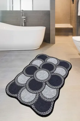 Produktbild von Mijolnir, Ciorcail, Badematte, 100 % POLYESTER, Dunkelblau, 70 x 120 cm