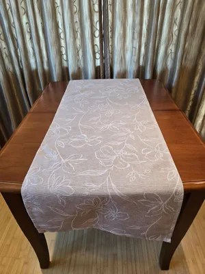 Zdjęcie produktu dla Bieżnik 45x140 cm Clematis Beż
