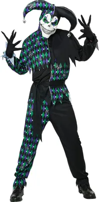 Immagine prodotto di Costume da clown horror per adulti, Deluxe - L