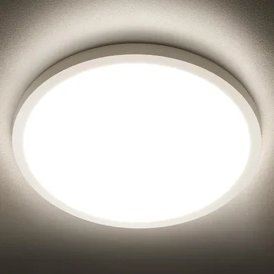Produktbild von 36W LED Deckenleuchte Rund 4300lm, Deckenlampe Neutralweiß, Lichtpaneel CRI>97 Für Schlafzimmer Arbeitszimmer Küche Keller Büro Cafe