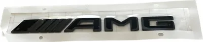 Produktbild von Neu Oe Amg Emblem Logo Abzeichen Schwarz Mercedes Cla C117 Gla X156 W176 W203 W204 W205 Gle C292 W210 W211 W212 Ml W166 Gt 190