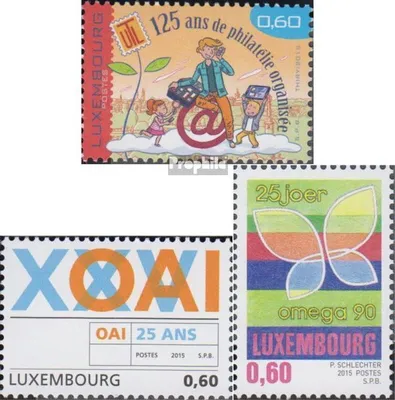 Produktbild von Briefmarken Luxemburg 2015 Mi 2031-2033 (kompl.Ausg.) postfrisch Philatelie