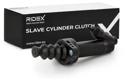 Produktbild von RIDEX 620S0017 Kupplungsnehmerzylinder für VW Golf VII Schrägheck (5G1, BQ1, BE1, BE2) GOLF VI (5K1) Golf V Schrägheck (1K1) Polo Schrägheck TOURAN