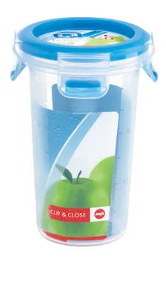 Obrázok produktu pre EMSA CLIP & CLOSE 508551, kontajner, Ďalší, 0,35 L, Priehľadná, Polypropylén (PP), Polypropylén (PP) / termoplastický elastomér (TPE)