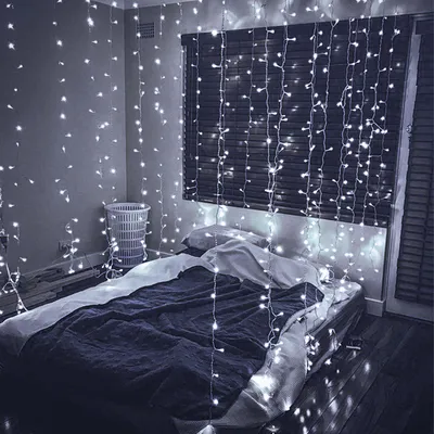 Obrázok produktu pre Reťaz svetiel Ikodm, 30 metrov, 300 LED, studená biela, 8 režimov, IP44, 31 V, biela, vhodná na Vianoce a do záhrady