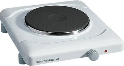 Zdjęcie produktu dla Rommelsbacher THL 1097, Biały, Blat, Płyta uszczelniona, 1 stref(y), 1 stref(y), Wrzenie