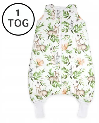 Produktbild von Ankras Gefütterter Schlafsack mit Beinen, 1 TOG, Gr. M