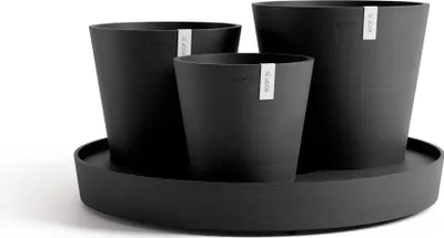 Produktbild von Ecopots Dubai er Blumentopf - L 56,5 cm x H 30,7 cm - Innen- und Außenbereich