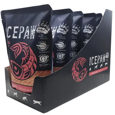 Produktbild von ICEPAW Lachs pure 6x400g