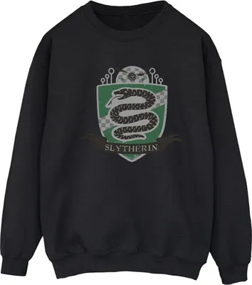 Produktbild von Harry Potter - "Slytherin" Sweatshirt für Damen BI21354 (M) (Schwarz)