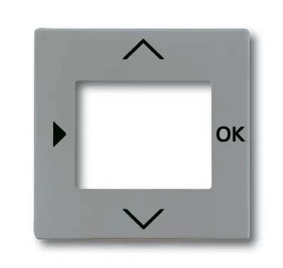 Produktbild von Busch-Jaeger 6435-803 Zentralscheibe graumetallic