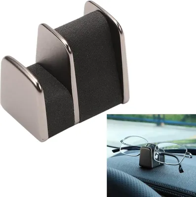 Produktbild von Auto-Brillenhalter für Sonnenbrillen, Schwarz, 1 Stück