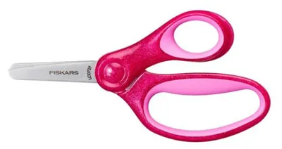 Produktbild von Fiskars 1064074, Kind, Gerader Schnitt, Einzelbild, Pink, Kunst-& Handwerksscheren, Stumpfe Spitzen