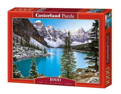 Zdjęcie produktu dla Castorland The Jewel of the Rockies, Canada 1000 pcs, 1000 szt., Krajobraz, 9 lat(a)