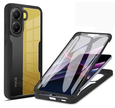Obrázok produktu pre Techsuit ColorVerse 360 Series + Screen Protector 360° obal so sklom pre Xiaomi Poco X7 Pro – čierne