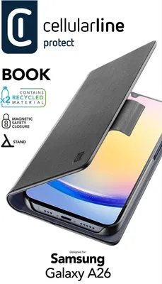 Produktbild von Book Case für Samsung A26 5G Black (61045)