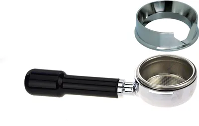Produktbild von scarlet espresso | Präzisions-Trichter »Barista Cono Eureka 58 mm« aus Edelstahl für Eureka Mignon Kaffeemühle Portafilter Dosing Funnel Fülltrichter für 58 mm , Farbe:Silber