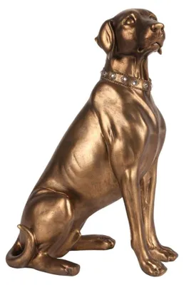 Produktbild von Hundestatue, Weimaraner, Harz, 39 cm