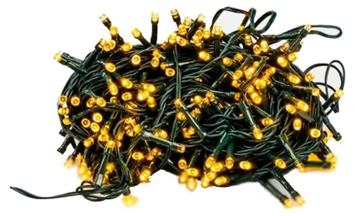 LED-Lichterkette 180 warmweiße Lampen 150 cm