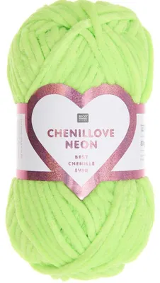Productafbeelding van Rico Chenillove Neon (50g/55m) kleur 06, groen